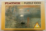 Piatnik Jigsaw Puzzle Austria Sunrise Claude Monet 1000 Pc #543364 New Sealed. Fixed Price $59.99.