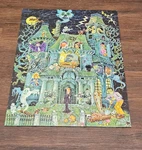 Vintage 1973 Springbok "house On Haunted Hill" 100-PIECE Jigsaw Puzzle *complete. Fixed Price $108.00.