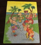 The Chipmunks 100 Piece Puzzle 1990 Golden Complete. Fixed Price $6.99.