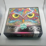Buffalo Games Owl Eyes Jigsaw Puzzle Vivid Collection 1000 Piece. Fixed Price $15.00.