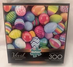 Buffalo Vivid Collection Eggcellent 300 Large Piece Jigsaw Puzzle. Fixed Price $39.99.