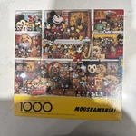 Mouskamania, Mickey Mouse Jigsaw Puzzle, 1000 Pieces, Springbok.. Fixed Price $35.00.