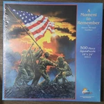 Sunsout Moment To Remember 500 Piece Interlocking Jigsaw Puzzle War Theme. Fixed Price $13.50.