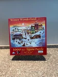 Winter Wonderland 1000 Piece Puzzle New By Bob Pettes Sunsout #14070. Fixed Price $29.01.