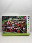 Eurographics Garden Bench" 1000 Piece Jigsaw Puzzle 19 X 26. Fixed Price $16.11.