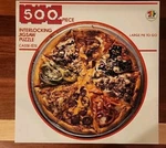 Rare American Publishing 500 Piece Puzzle Called Large To Go From 1990. Fixed Price $20.00.