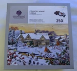 Wentworth Wooden Puzzle Country House Robins 932506 Christmas Pieces. Fixed Price $59.00.