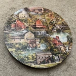 Vintage Springbok Grist Mills Circular Jigsaw Puzzle 500+ Pcs Pascolini Painting. Fixed Price $20.00.