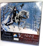 Sunsout Chance Encounter Fantasy Fairies Jigsaw Puzzle 1000PC Nene Thomas Art Bn. Fixed Price $25.80.