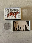 Vintage Match Box Miniature Wood Monkey Puzzle Horse Collectable England. Fixed Price $6.00.