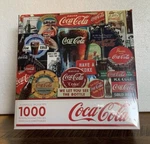 Allied Products Coca Cola Decades Advertisement 1000 Pieces Jigsaw Puzzle 24X30. Fixed Price $14.99.