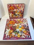 Complete ! Springbok 500 Piece Puzzle **cuddly Companions** Plush Stuffed Animal. Fixed Price $17.99.