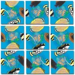Dazzle Tropical Fish Scramble Squares 9 Piece Puzzle. Fixed Price $20.00.