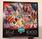 New Buffalo Vivid Collection Sky Roads Puzzle #11700 Hot Air Balloon 1000 Piece. Fixed Price $21.88.