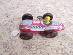 Vintage Tin Original Wind Up Race Car Open Wheel Works Awesome Toy. Fixed Price $149.95.