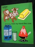 Vintage Playskool Wood Puzzle 155-25 To 4 Years My Friend The Cow Piece. Fixed Price $10.95.