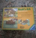 Noah's Ark Ravensburger Didacta Tray Puzzles 2X55PC 1986 Interchangeable Vtg. Fixed Price $19.99.