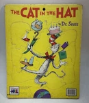 1985 Dr Suess Cat In The Hat Cardboard Puzzle Warren Company. Fixed Price $8.36.