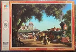 Milton Bradley Puzzle 500 Pieces Good Old Days #5 Early Departure Train Station. Fixed Price $20.62.