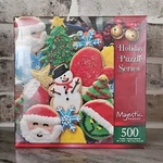 Majestic New Springbok Holiday Puzzle Series Christmas Cookies 500 Piece. Fixed Price $13.86.