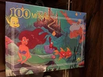 Golden Disney's The Little Mermaid 100 Piece Puzzle Vintage - Ariel And Friends. Fixed Price $24.00.