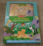 Melissa & Doug In The Jungle Book Puzzle Play Set Wooden Kids Toy. Fixed Price $15.99.