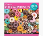 Peter Pauper Press Donuts 1000 Piece Jigsaw Puzzle New. Fixed Price $25.99.