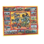 Motorcycle Madness White Mountain Puzzle 1000 Jigsaw All Pieces Vtg. Fixed Price $12.18.
