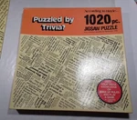 Vintage Hoyle Jigsaw 1020 Piece "puzzled By Trivia?" 1984 Complete. Fixed Price $17.95.