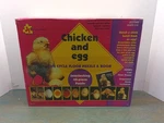 Vintage Judy / Instructo Jumbo 6' X 1' Chicken And Egg 48-PIECE Floor Puzzle. Fixed Price $12.99.