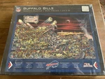 Buffalo Bills Joe The Journeyman 500 Piece Puzzle Nfl Football Made In Usa Nib. Fixed Price $19.30.