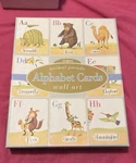 Animal Parade Alphabet Cards Wall Art - Nib. Fixed Price $12.99.