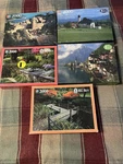 Sealed, Vintage Milton Bradley & Big Ben Jigsaw Puzzle Lot. 2,000 Pieces. Fixed Price $110.00.