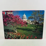 Vintage Milton Bradley U.s. Capitol Washington Dc 2500 Piece Jigsaw Puzzle. Fixed Price $20.79.