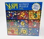 Scholastic Spy 1-2-3 63 Piece Jigsaw Puzzle Briarpatch 2004 Sealed. Fixed Price $21.49.