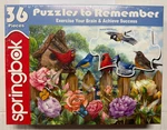 Springbok Puzzles To Remember Morning Serenade 36XL Pieces - Alzheimer Dementia. Fixed Price $14.99.