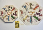 Vintage Springbok Okta 500 + Piece Puzzle Complete "run-a-bouts Pzl 8006 Read. Fixed Price $59.00.