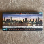 Vintage Buffalo Games Jigsaw Puzzle 750 Piece Panoramic Chicago Skyline Unopened. Fixed Price $29.96.
