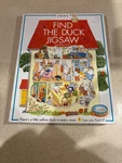 Usborne Find The Duck Jigsaw 24 Large Pc Puzzle Vintage 1994. Fixed Price $25.00.