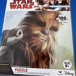 Disney Star Wars The Last Jedi Chewbacca 100 Piece Jigsaw 9X10 Cardinal Puzzle. Fixed Price $6.39.