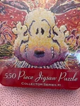 Peanuts Snoopy Nobody Barks La Puzzle Usaopoly 550 Piece Tin New Free Ship. Fixed Price $28.95.