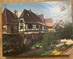 Blue Ribbon 1000 Pc Jigsaw Puzzle European Village 4388-6 Vintage Complete. Fixed Price $14.99.