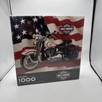 Sealed Springbok Harley-davidson Motorcycles 1000 Pc Jigsaw Puzzle PZL6198 Flag. Fixed Price $15.00.