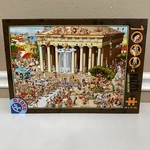 D-toys 1000 Piece Puzzle Acropolis Of Athens Cartoon Collection Missing 2 Pcs. Fixed Price $17.99.