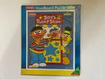 Playskool 1994 Wooden Sesame Street Bert's Puppet Show Puzzle #315-05. Fixed Price $20.00.