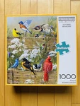 Hautman Brothers Collection Buffalo Games Jigsaw Puzzle Songbird Menagerie 1000. Fixed Price $18.95.