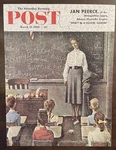 Norman Rockwell Happy Birthday Miss Jones Jigsaw Puzzle Saturday Evening Post. Fixed Price $19.95.