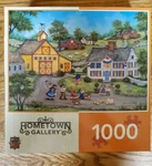 Bits And Pieces 1000 Puzzle, Hometown Gallery. Fixed Price $23.99.
