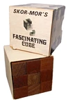 Vintage 1970'S Fascinating Cube Wooden Block Puzzle Game Skor-mor Original Box. Fixed Price $19.79.