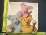 Ice Cream Bears 550 Fully Interlocking Piece Puzzle By Random House 21"X21". Fixed Price $23.00.